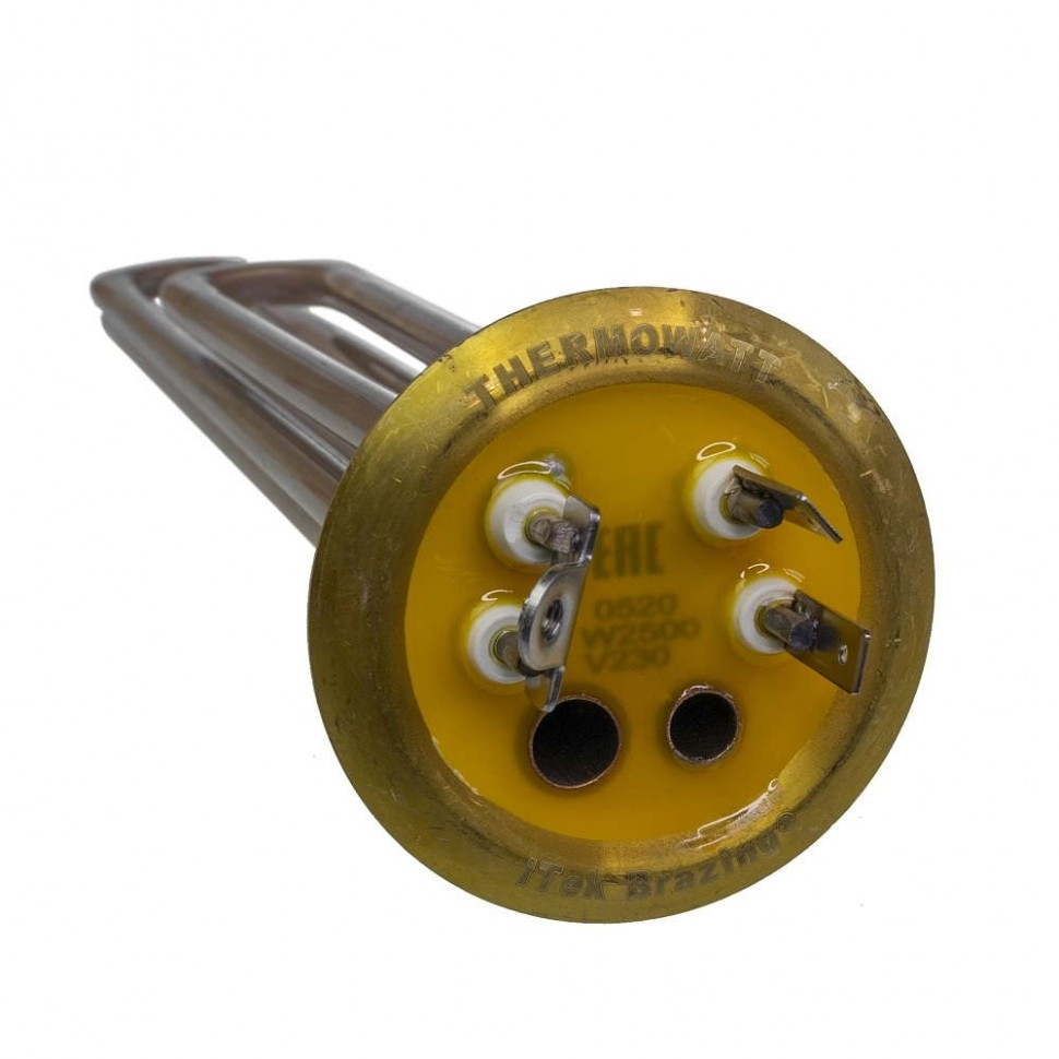 ТЭН 2,5 кВт (2500 Вт) RF для водонагревателя Ariston SHT, SHUTTLE, Regent под анод, 50721