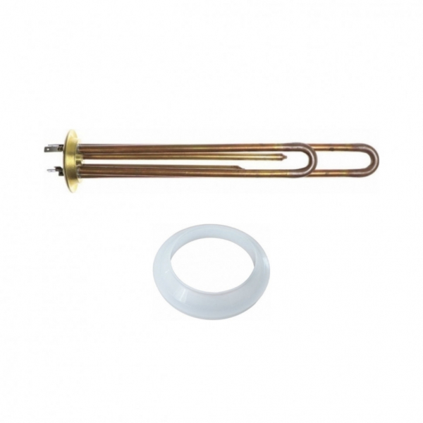Комплект ТЭН 2кВт (2000Вт) RF для водонагревателя Thermex (Термекс) RZL, IS, IR, Garanterm, Electrolux EWH, 30, 50, 80, 100 литров, PREMIUM + прокладка, 50052K1