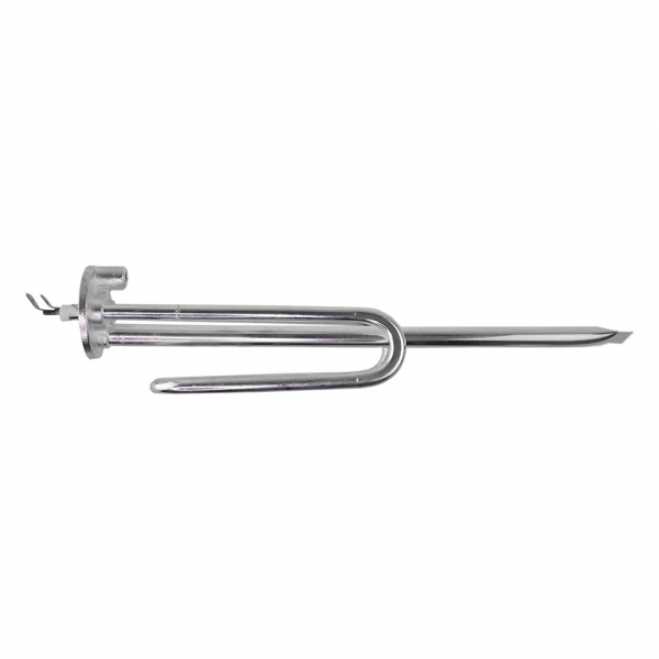 ТЭН 1,5кВт (1500Вт) RCF для водонагревателя Ariston, Thermex ERS/ESS , под анод М6, Silver, трубка под термостат D10мм, 20460S
