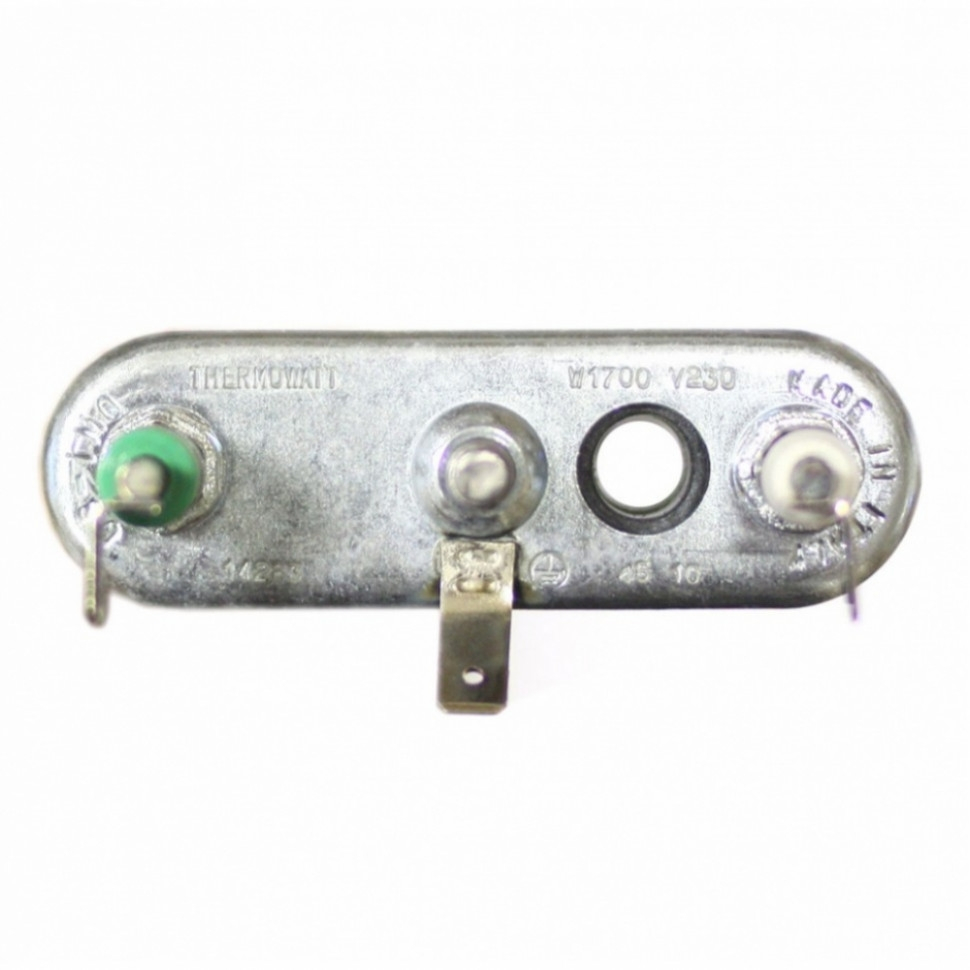 ТЭН 1700W для стиральной машины Ariston, Indesit с отверстием под датчик L190мм, 3406009