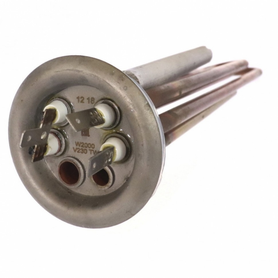 Ремкомплект ТЭН 2кВт (2000Вт) RF для водонагревателя Thermex (Термекс)  RZL, IS, IR, Garanterm, Electrolux EWH, 30, 50, 80, 100 литров + анод + прокладка, 10092