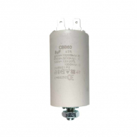 Конденсатор для LG, Samsung, Ariston, СВВ60 8мкФ, 450V, х60080 Конденсатор для LG, Samsung, Ariston, СВВ60 8мкФ, 450V, х60080