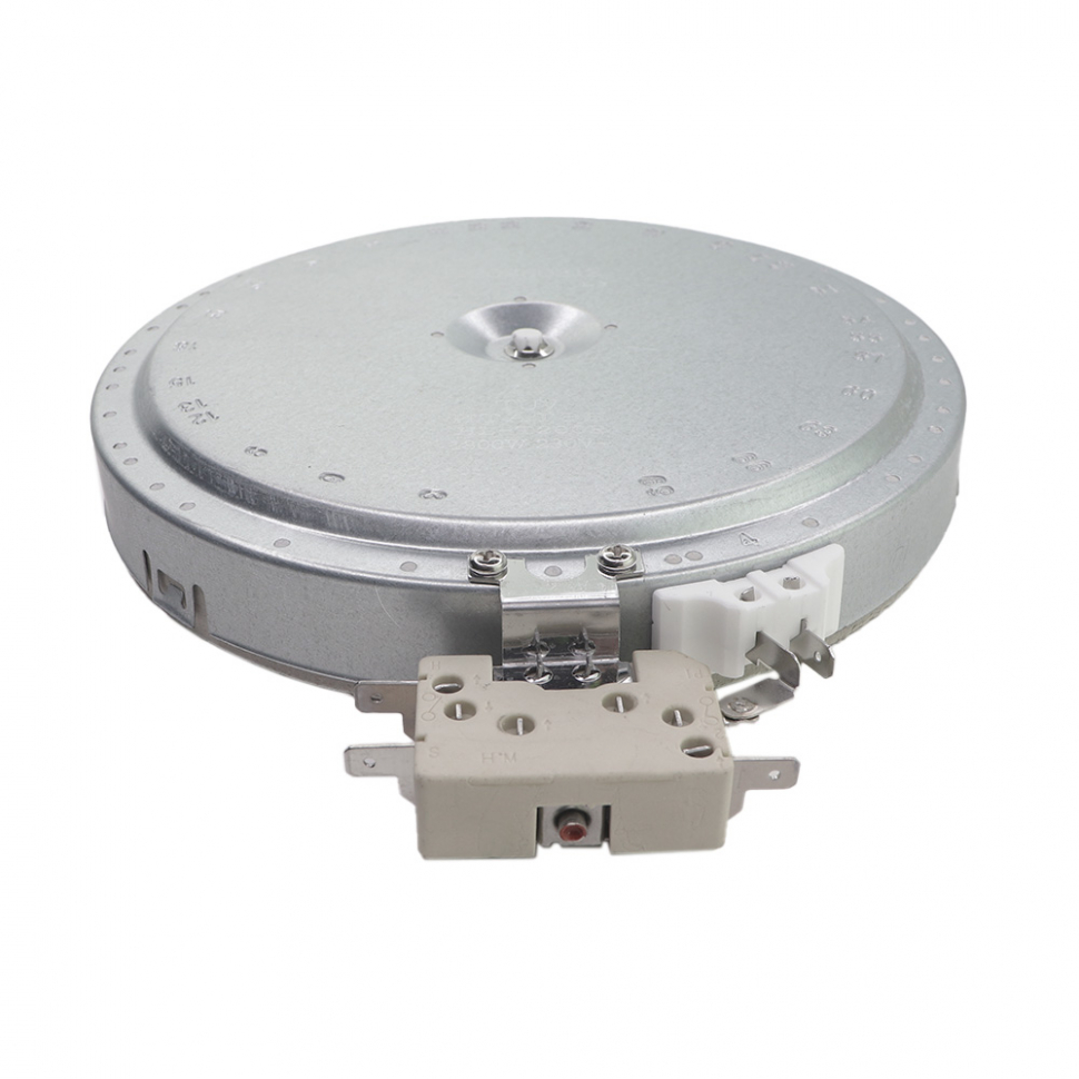 Конфорка для стеклокерамической плиты Whirlpool, Ariston, Indesit, Beko 1800Вт, 200мм, 820018