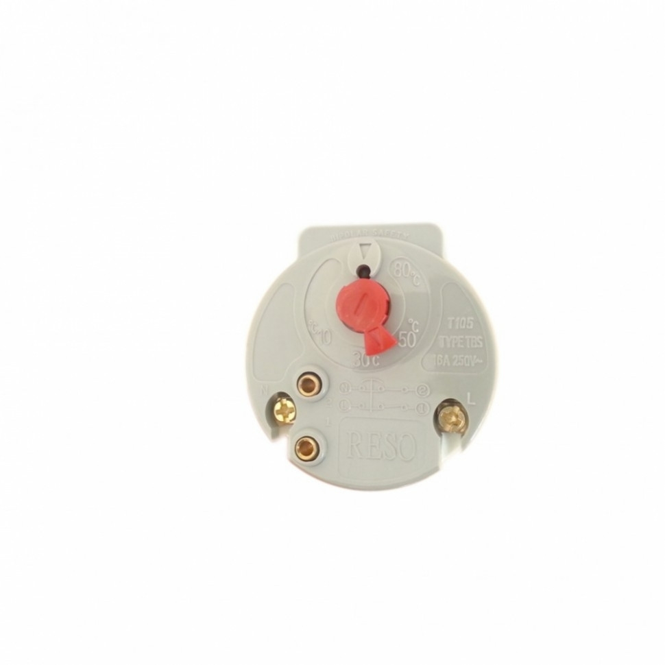 Термостат стержневой для водонагревателя Ariston 150, 200 литров 16A до 70°С с термозащитой на 85°С, 100383