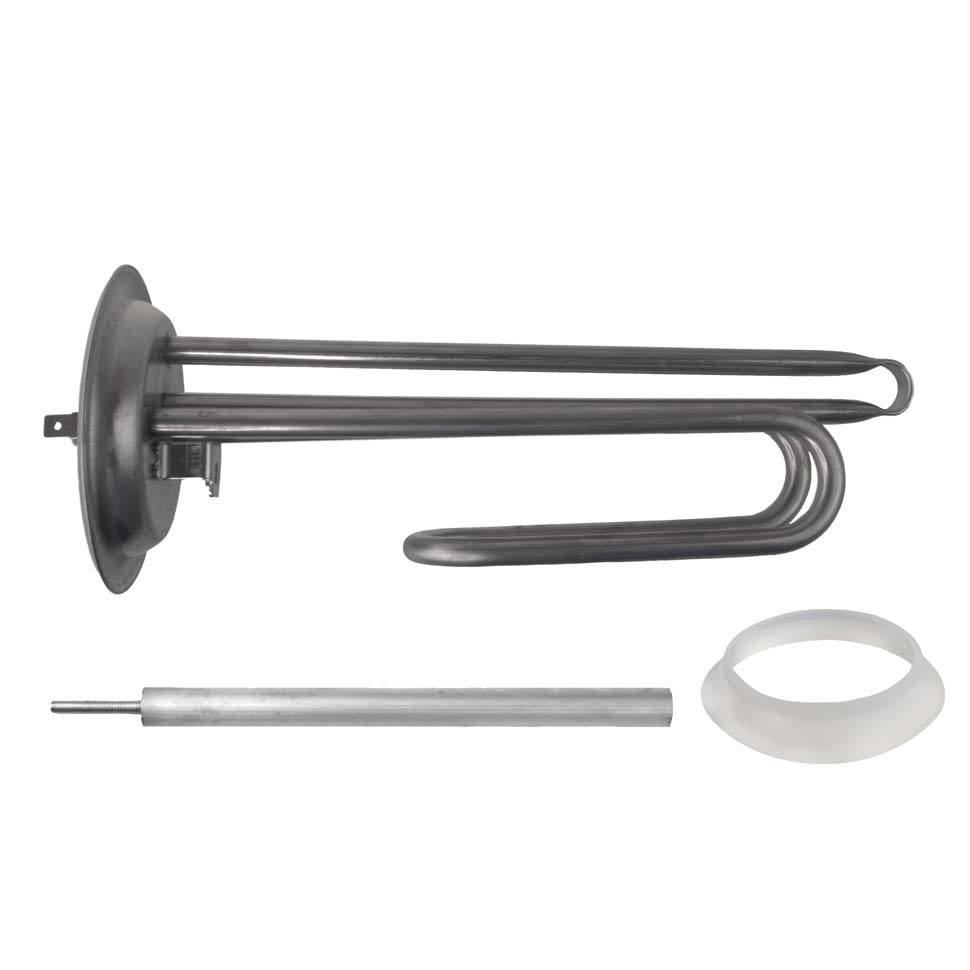 Комплект ТЭН 1,3кВт (1300Вт) RF для водонагревателя Thermex, фланец 92мм + прокладка + анод, 21956K1