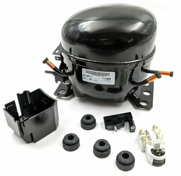 Компрессор холодильника Beko, Bosch, Liebherr, Sharp R-134, 140Вт, T1112KZ Компрессор холодильника Beko, Bosch, Liebherr, Sharp R-134, 140Вт, T1112KZ