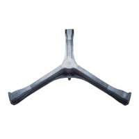 Крестовина барабана стиральной машины Midea, Leran, 12338100000087