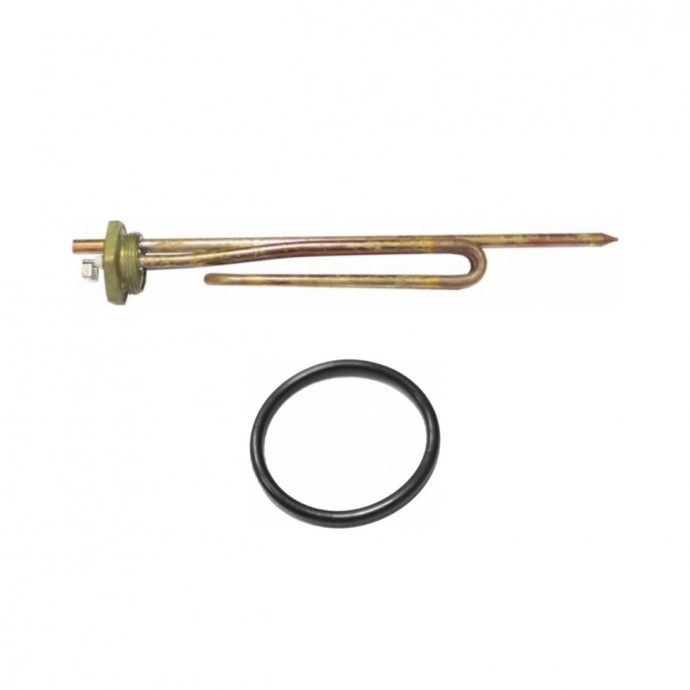 Комплект ТЭН 2кВт (2000Вт) RCT, резьбовой 42мм для Bosch, Real, Gorenje, трубка под термостат D10 + прокладка, 282338K Комплект ТЭН 2кВт (2000Вт) RCT, резьбовой 42мм для Bosch, Real, Gorenje, трубка под термостат D10 + прокладка, 282338K