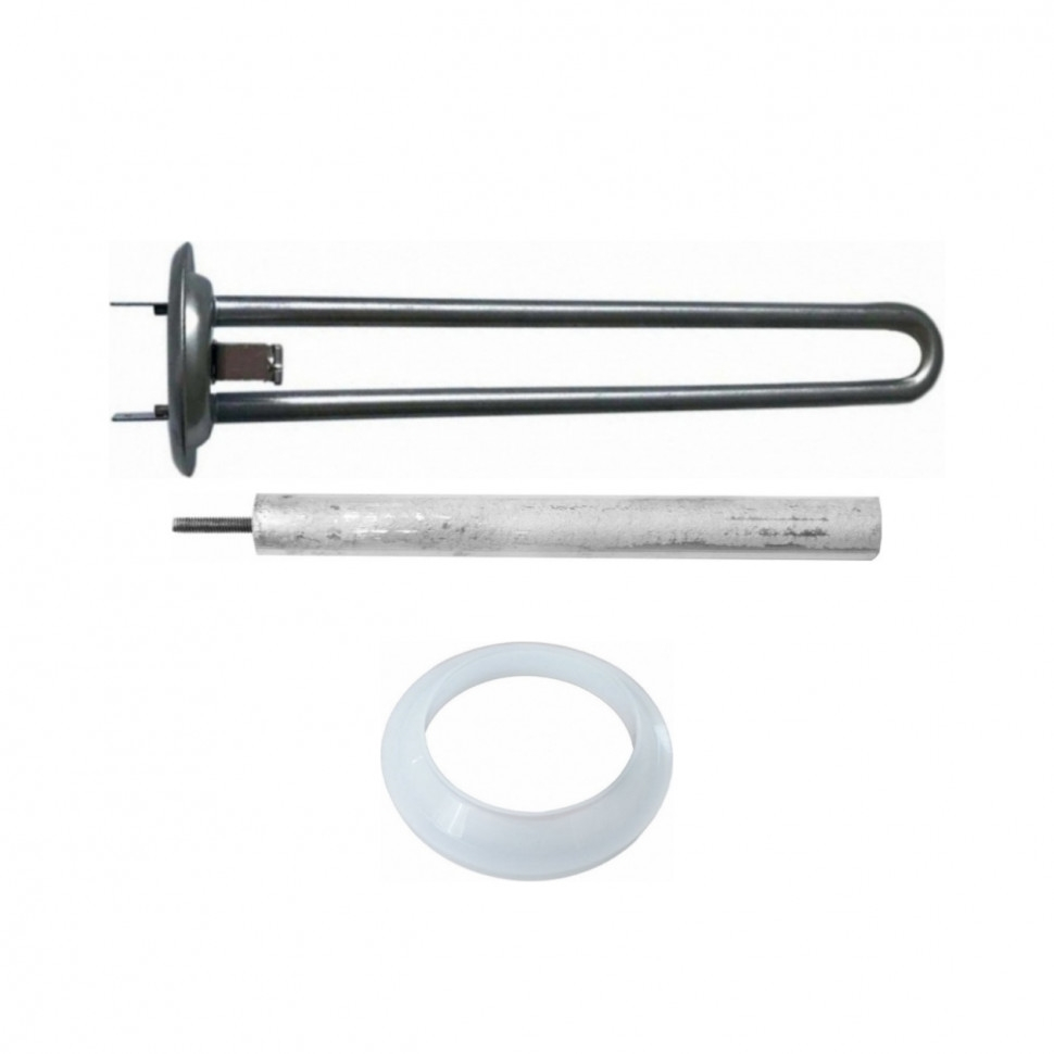 Комплект ТЭН 0,7кВт (700Вт) RF для водонагревателя Thermex RZB, IF, ID, Garanterm, нерж. + прокладка + анод, 50046K